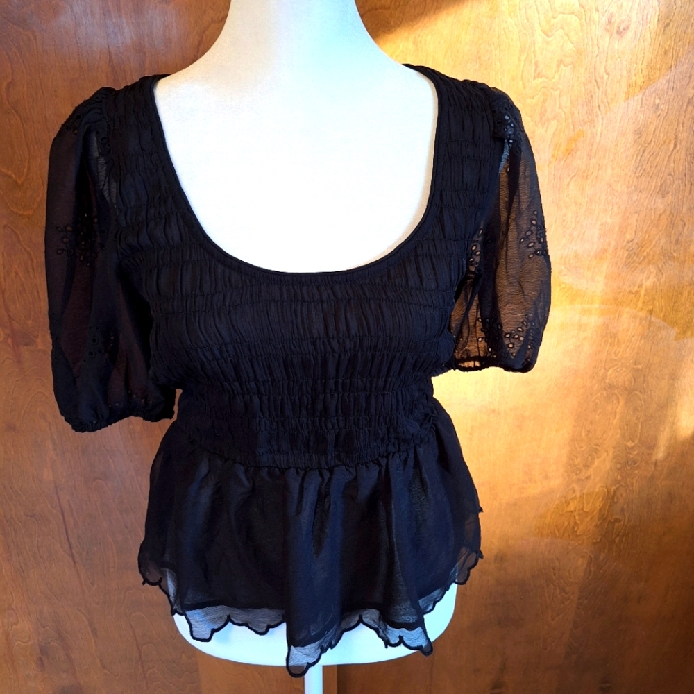 NWT Old Navy Elegant Black Women's Top